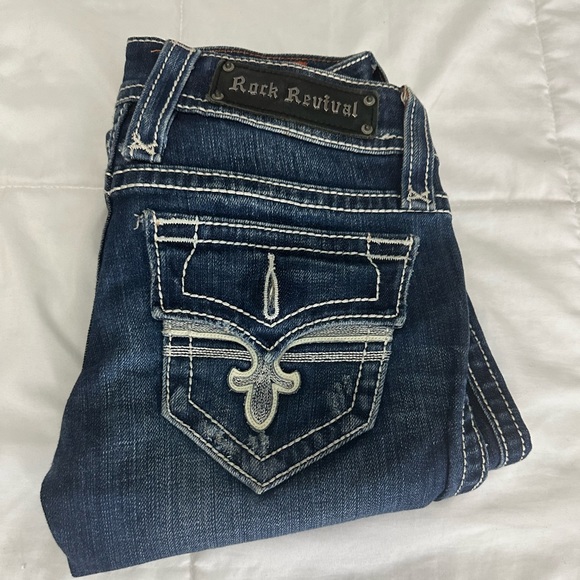 Rock Revival Skinny Straight Jean - Picture 2 of 7